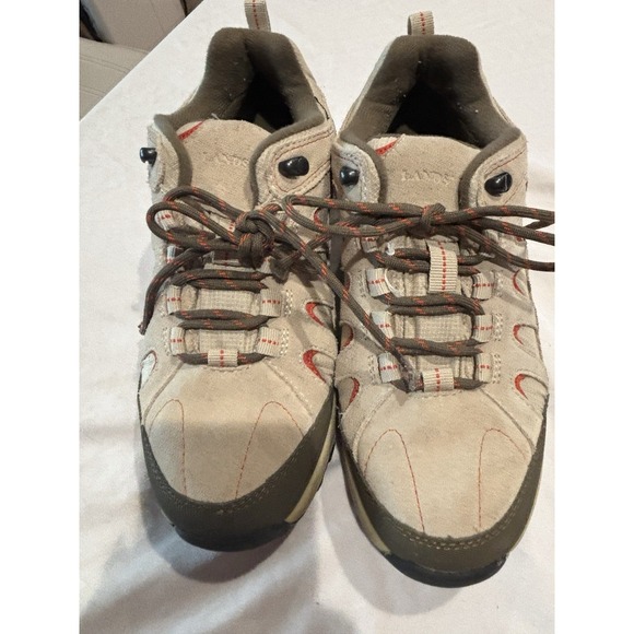 Lands' End Shoes - Lands End Womens Trekker Water Trail Hiking Boots Mesh Rubber Bungee Lacing Sz 9